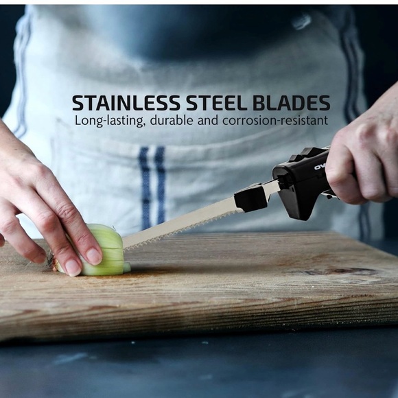 New in Box - Ovente Easy Slice Automatic Electric Knife with Stainless Steel - Picture 3 of 11